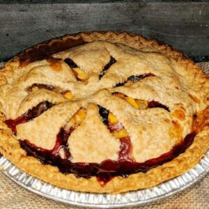 Peach Blueberry Pie